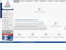 Tablet Screenshot of almity.com